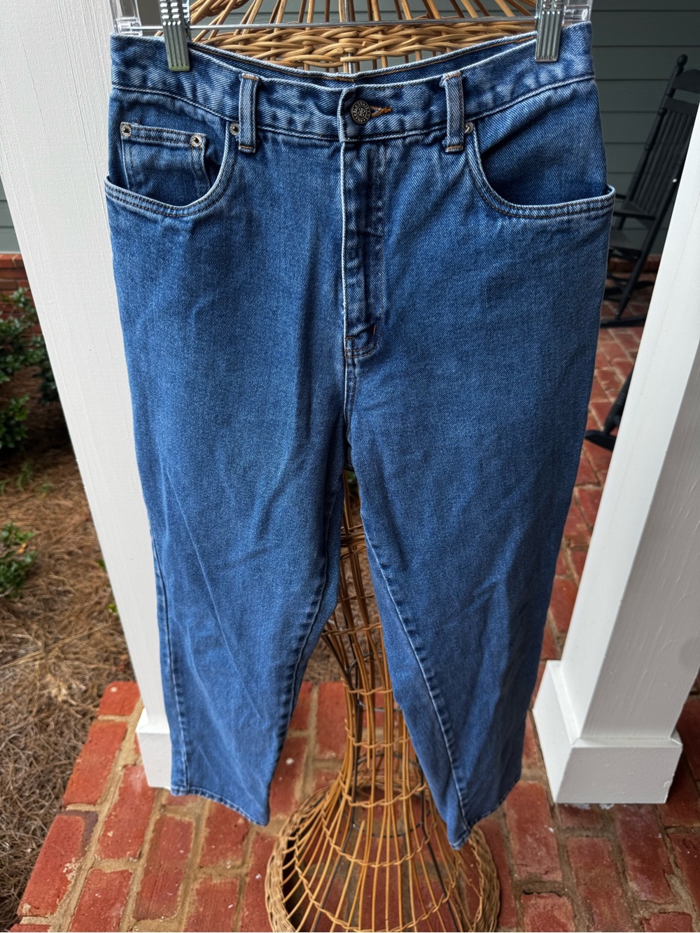 Vintage 90s Bill Blass Jeans Size 8 High Rise Mom Jeans 100% Cotton